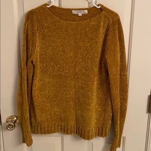 Loft mustard sweater